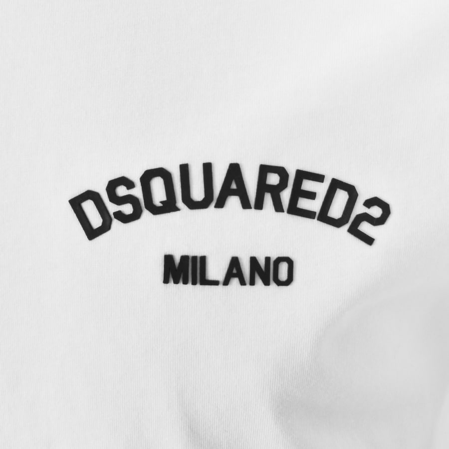 DSQUARED2 Regular Fit T Shirt White | Mainline Menswear